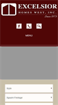 Mobile Screenshot of excelsiorhomesinc.com